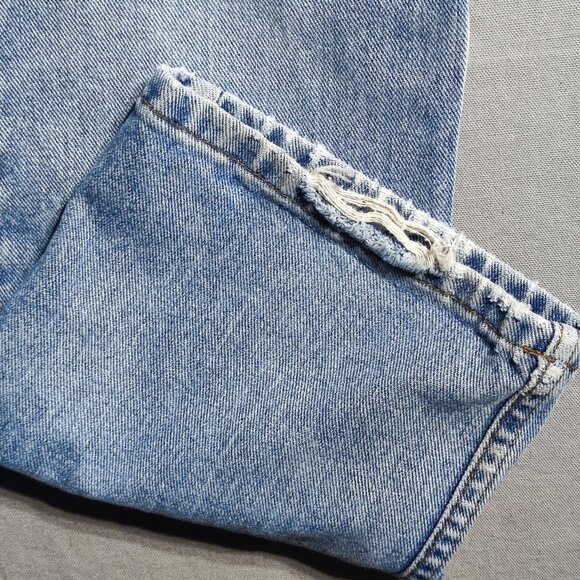 Maryk & Co. jeans low-rise men's size 33/32 hard washed blue Made in Canada - Picture 8 of 14